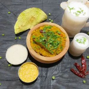 Gujarati Khichdi + Chaas
